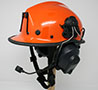 Helmet with headset